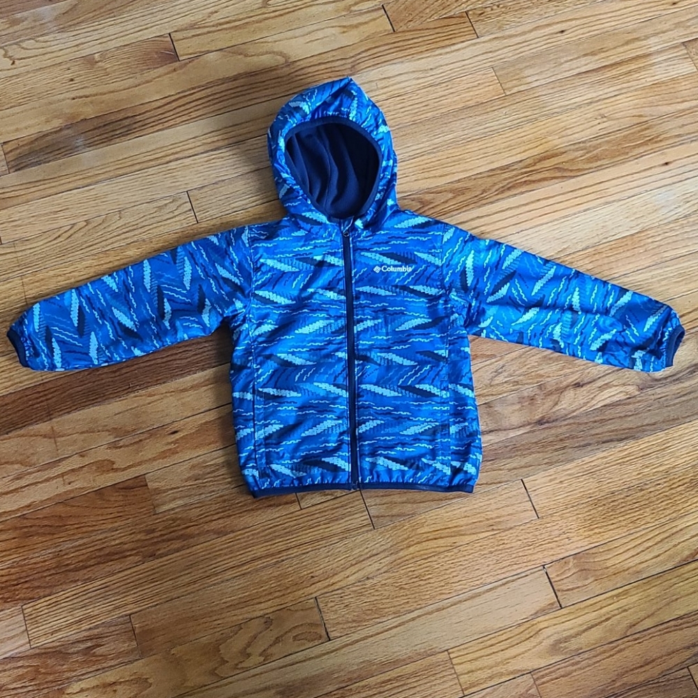 4T Boys Columbia Fleece Lined Light Weight Jacket